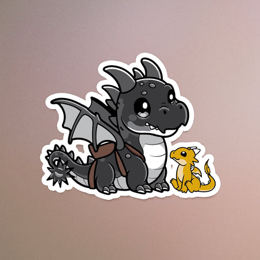 Chibi Tairn and Andarna | The Empyrean