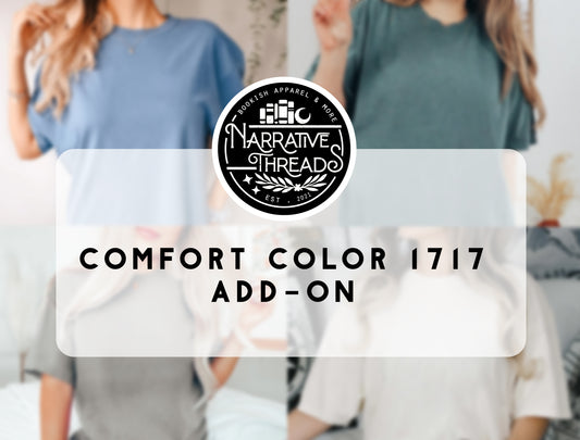 Comfort Color T-Shirt Add-On