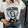 Violence Concert T-Shirt (B&W) | Fourth Wing