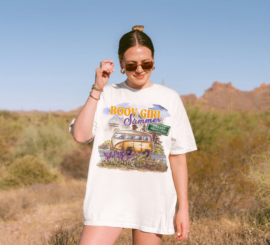 Bookmobile T-Shirt | Book Girl Summer