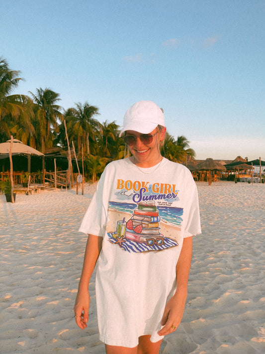 Beach Day T-Shirt | Book Girl Summer