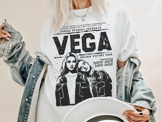 Vega Sisters Victory Tour T-Shirt | Zodiac Academy