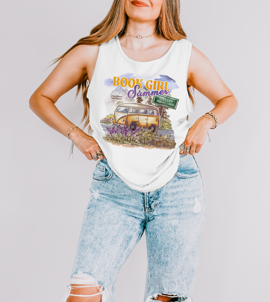 Bookmobile Tank Top | Book Girl Summer
