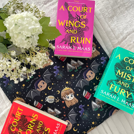 Feyre and Rhysand Chibi Tote | ACOTAR