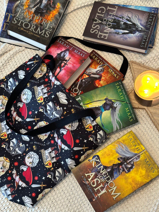 Aelin and Manon Chibi Tote | Throne of Glass