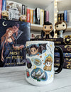 Feyre and Rhysand Chibi Style Mug | ACOTAR