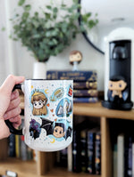 Feyre and Rhysand Chibi Style Mug | ACOTAR