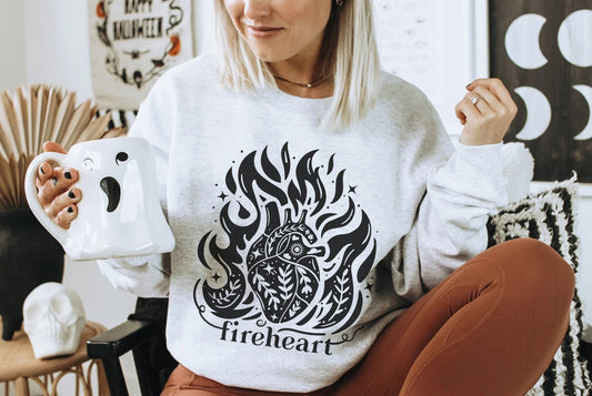 Fireheart Sweatshirt | Throne of Glass