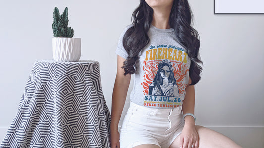 Fireheart Vintage Concert T-Shirt | Throne of Glass