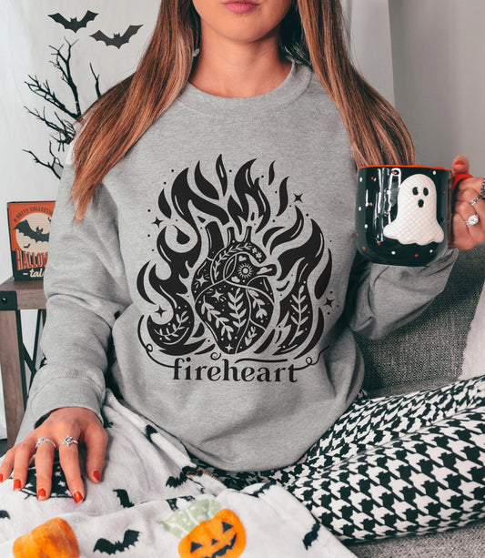 Fireheart Sweatshirt | Throne of Glass