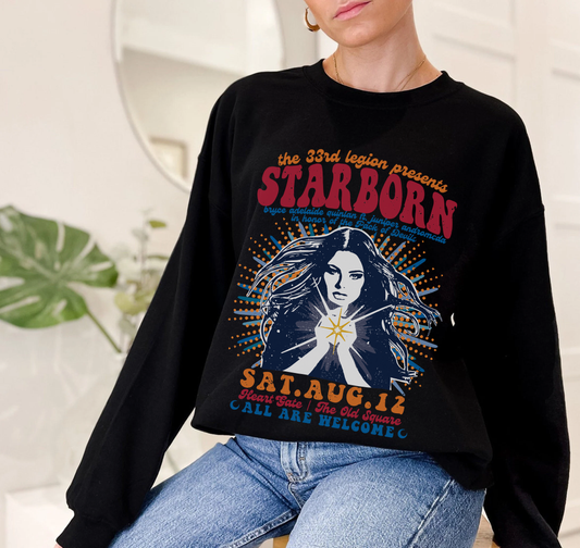Starborn Vintage Concert Sweatshirt | Crescent City