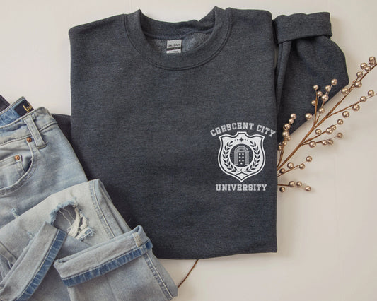 CCU Crest Sweatshirt | Crescent City