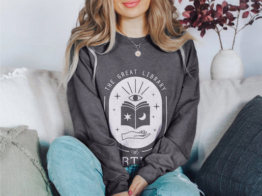 Great Library of Parthos Sweatshirt | Crescent City