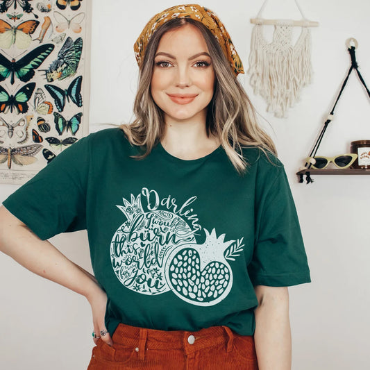 Darling I Would Burn This World For You T-Shirt | Hades x Persephone