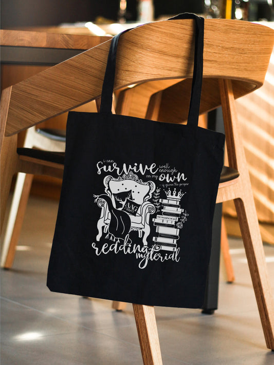 I Can Survive Well Enough on My Own Tote Bag | Throne of Glass