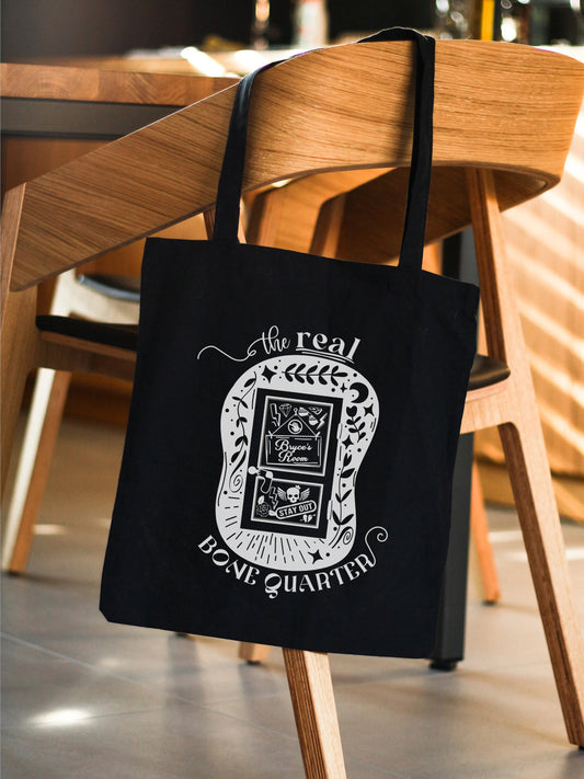 The Real Bone Quarter Tote Bag | Crescent City