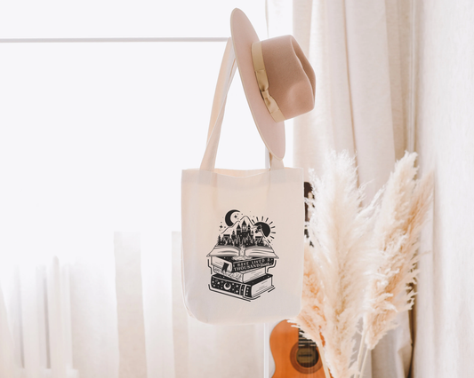 I Have Lived A Thousand Lives Tote Bag | Bookish Quotes
