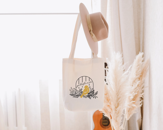 Goldfinch Tote Bag | The Plated Prisoner