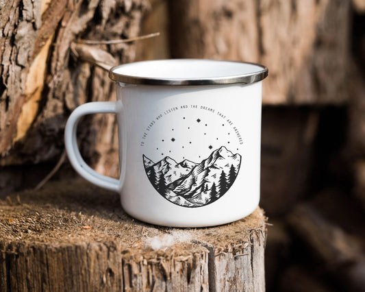 To the Stars Who Listen and the Dreams that are Answered Mug | ACOTAR
