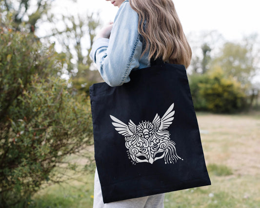 Dread Trove Mask Book Tote | ACOTAR