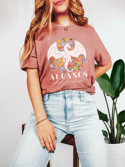 Abraxos Botanical Boutique T-Shirt | Throne of Glass