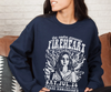 Fireheart Vintage Concert Sweatshirt (B&W) | Throne Of Glass