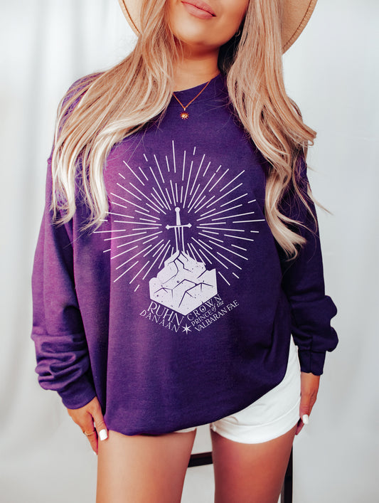 Ruhn Danaan Crown Prince of the Valbaran Fae Sweatshirt | Crescent City