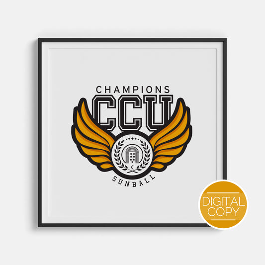 CCU Sunball Champions Digital Print | Crescent City