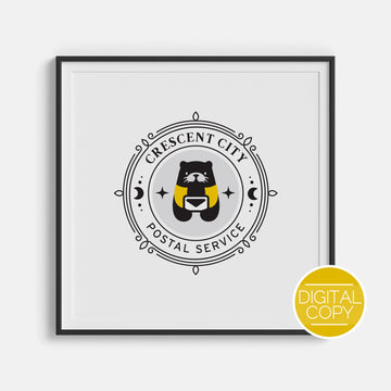 Crescent City Postal Service Digital Print | Crescent City
