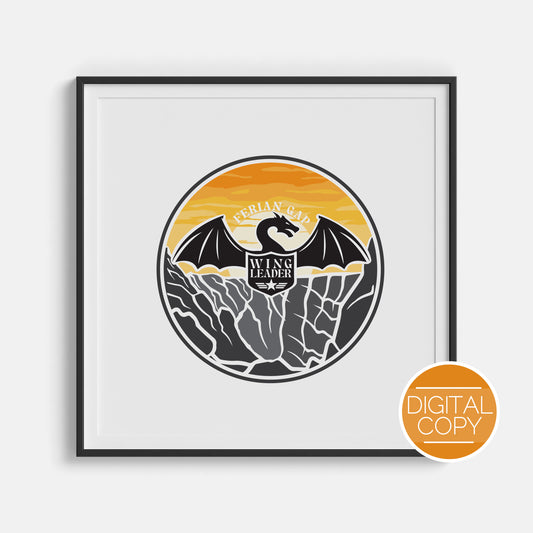 Ferian Gap Wing Leader Digital Print | Throne of Glass