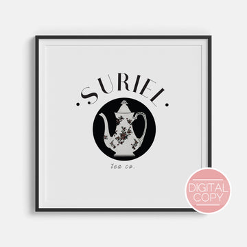 Suriel Tea Company Digital Print | ACOTAR