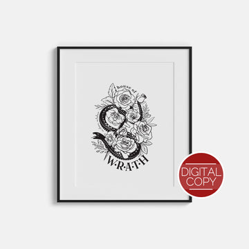House of Wrath Digital Print | Kingdom of the Wicked