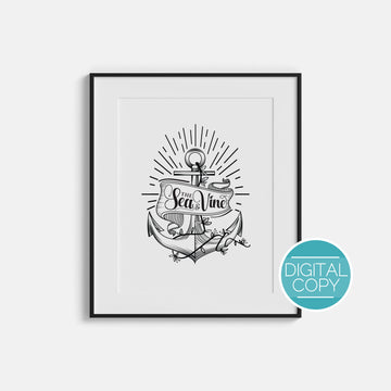 Sea & Vine Restaurant Digital Print | Kingdom of the Wicked