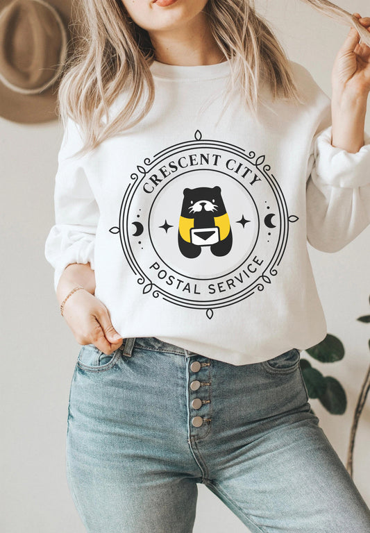 Crescent City Postal Service Otter Sweatshirt | Crescent City