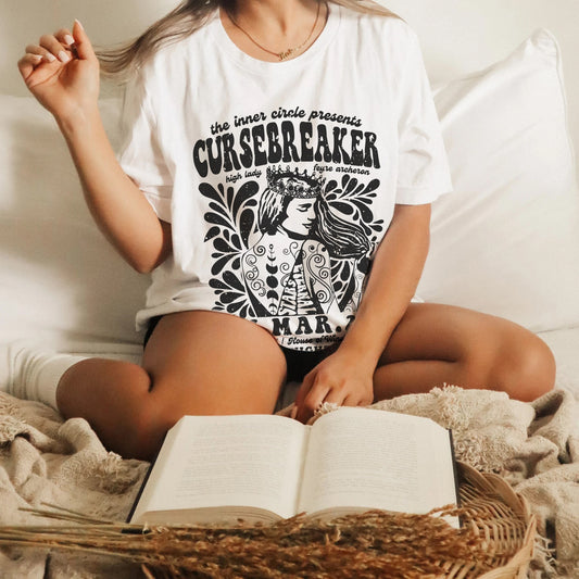 Cursebreaker Vintage Concert Tee (B&W) | ACOTAR